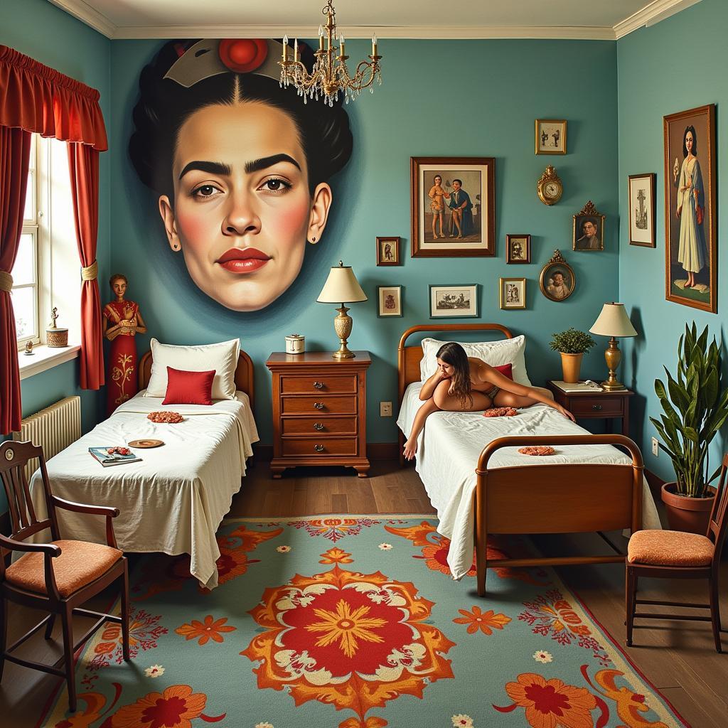 Frida Kahlo's Hospital Room Represented in Art