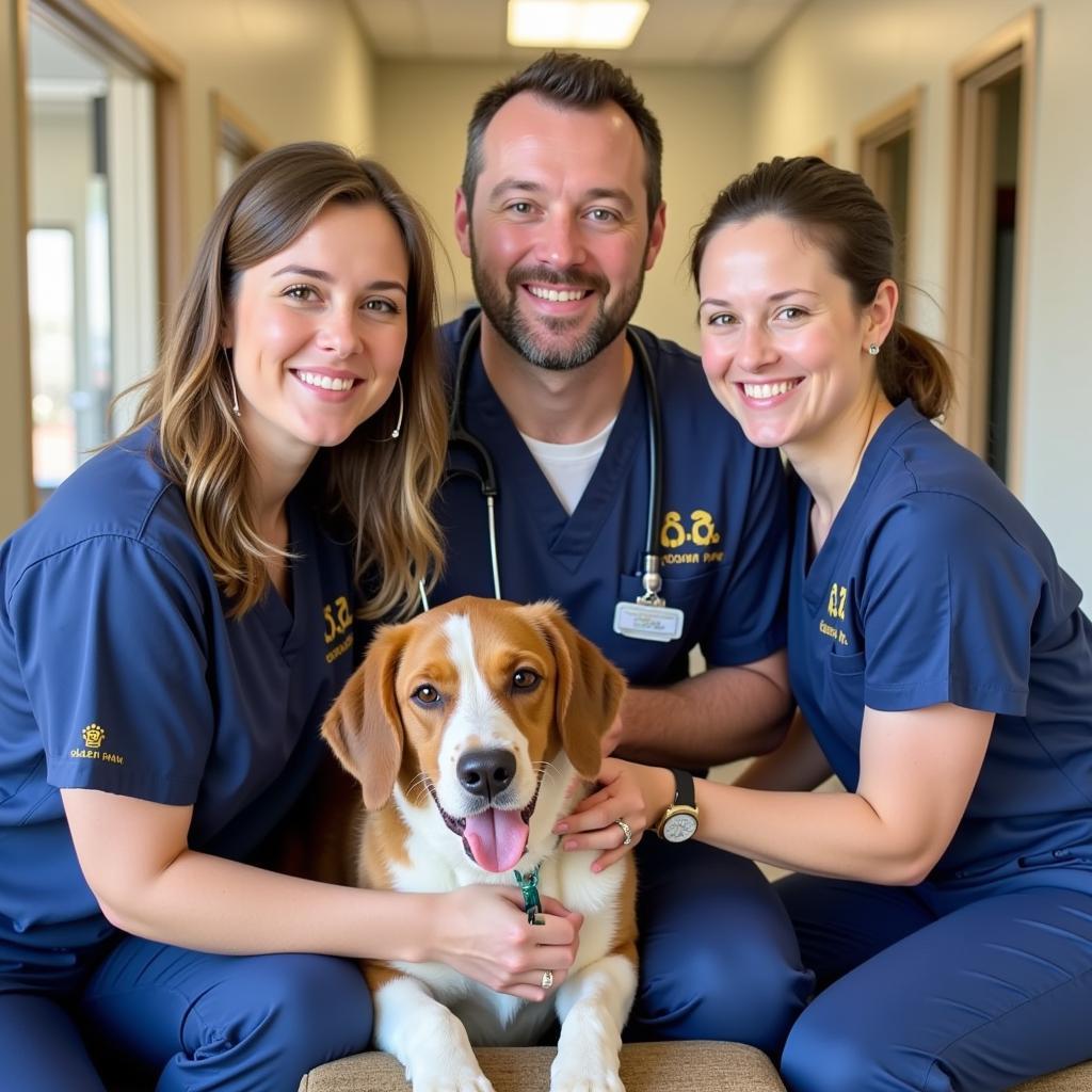 Compassionate and Experienced Veterinary Team at Golden Paws Animal Hospital