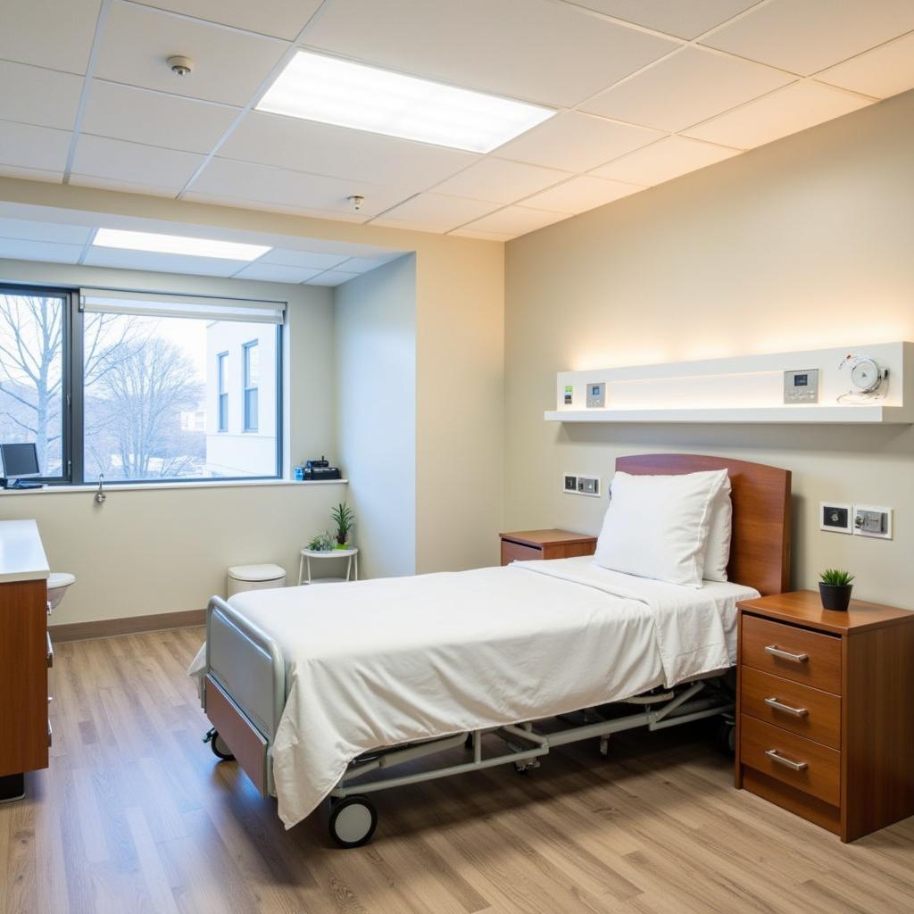 Harton Hospital Patient Room - Comfortable and well-equipped room