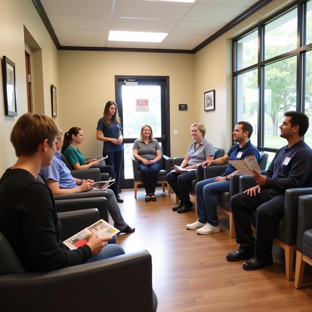 Community care clinic at Hitchin Brook Hospital