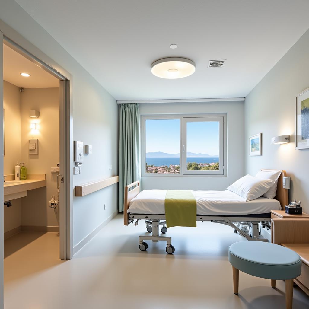 HM Hospital Málaga Patient Rooms: Comfortable and modern patient rooms