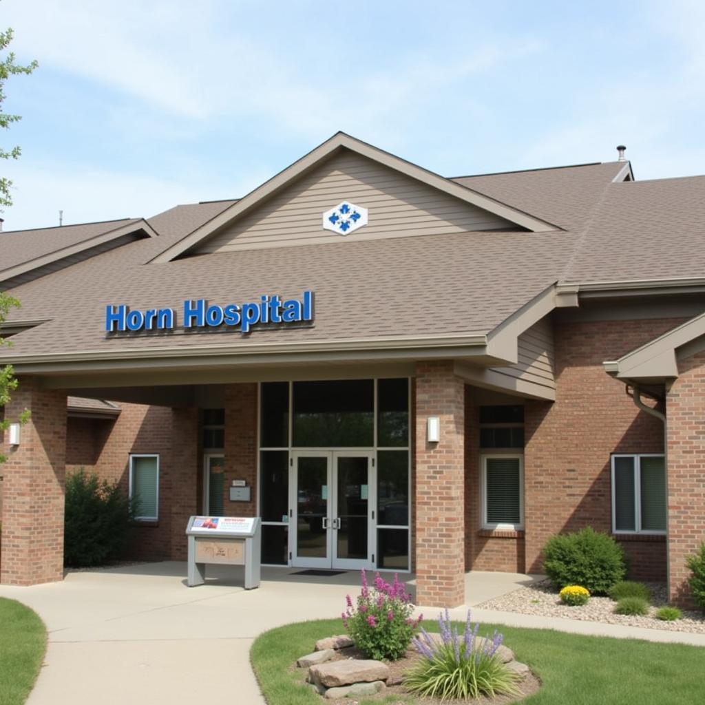 Exterior View of Horn Hospital