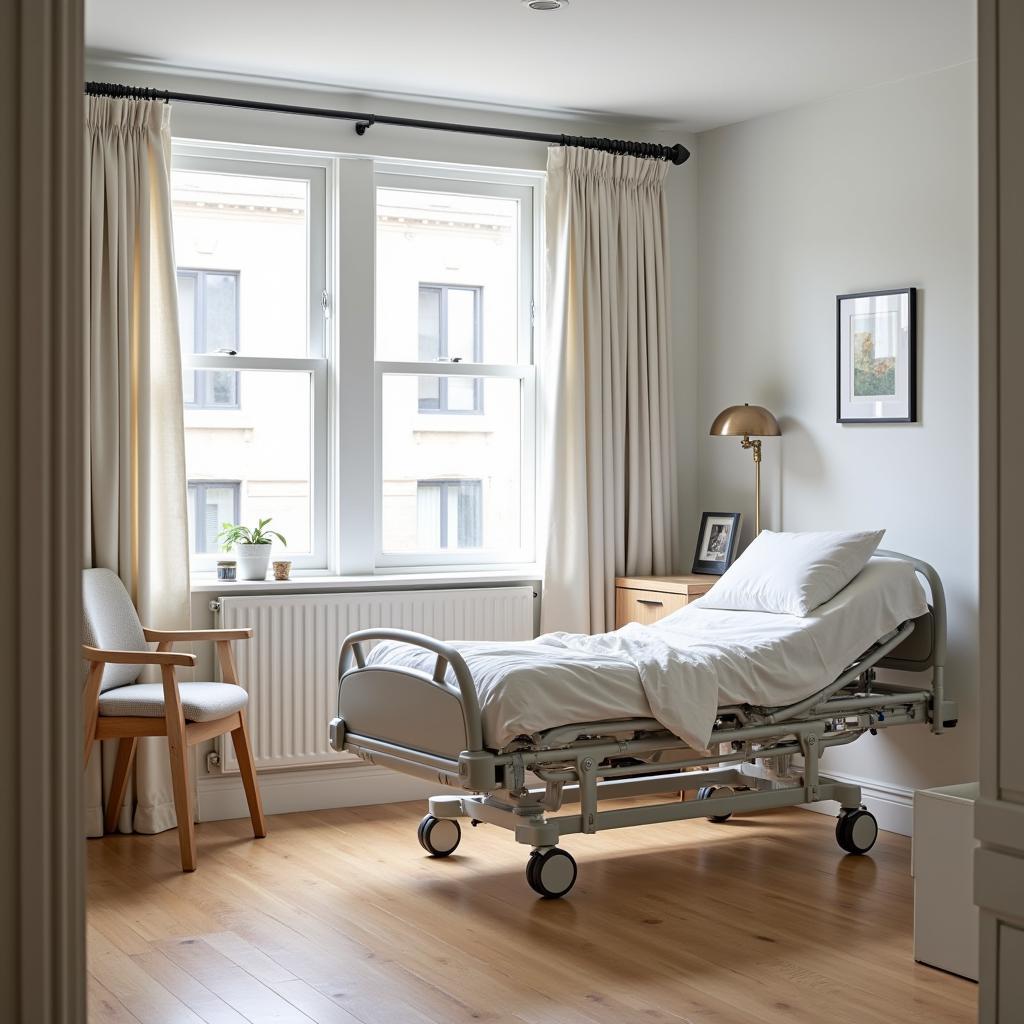 Ideal Room Setup for a Hospital Bed