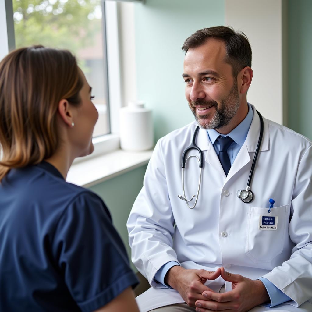 Doctor-Patient Interaction in Hospital Commercial