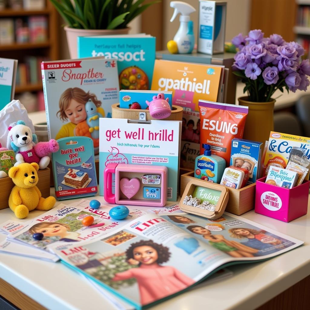 Variety of Items in a Hospital Gift Shop