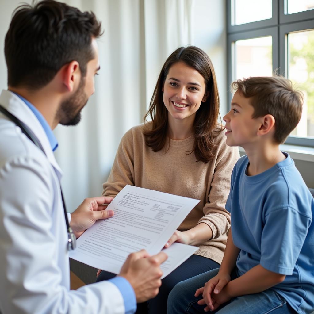 Patient Family at Hospital Sant Joan de Déu