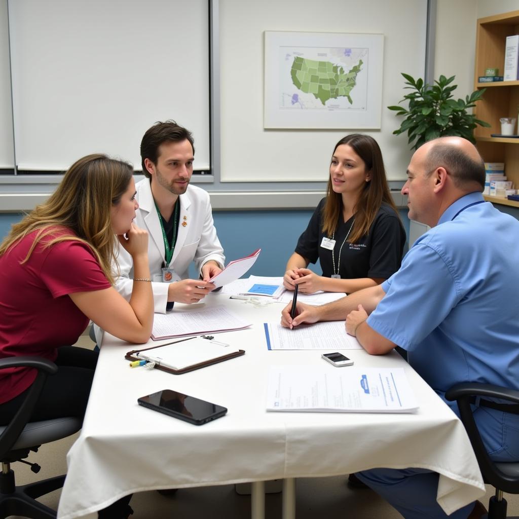 Hospital Staff Assessing Elopement Risk