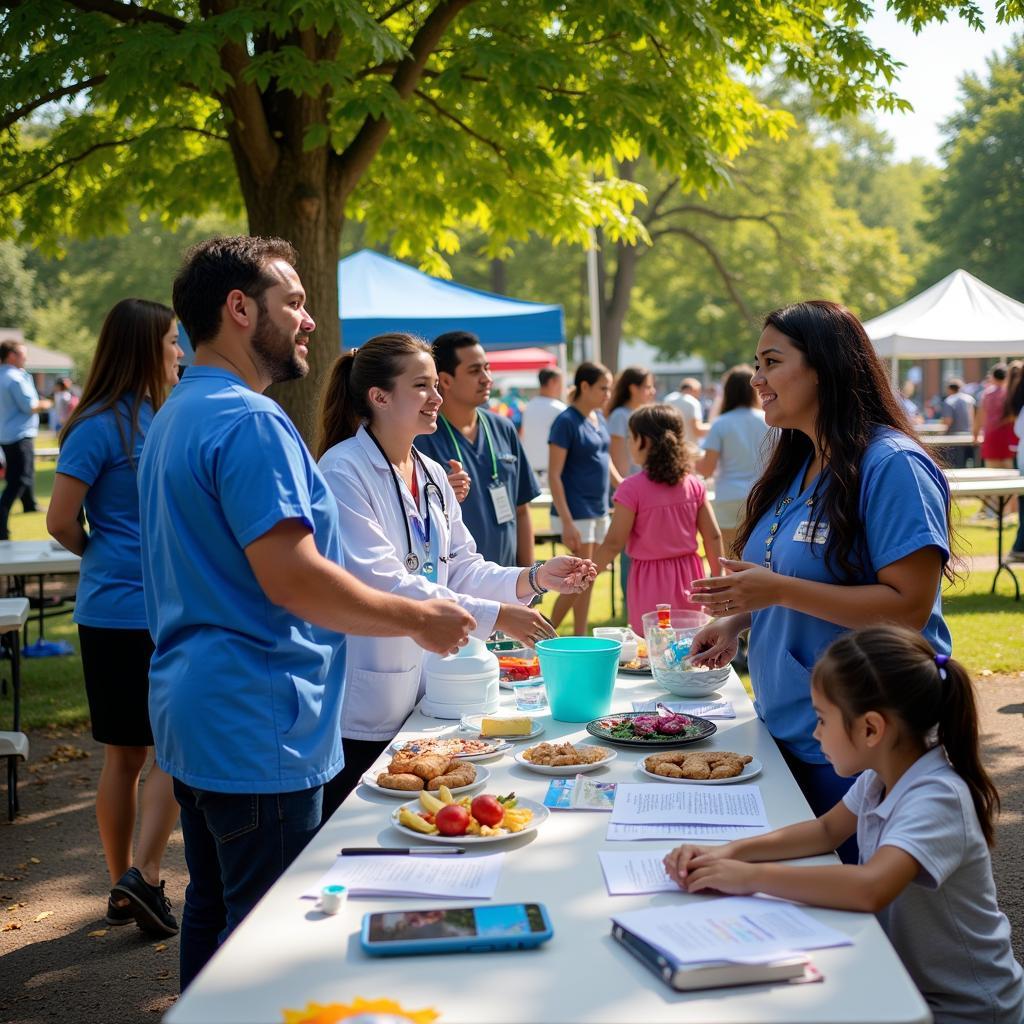 Engaging the Community during Hospital Week