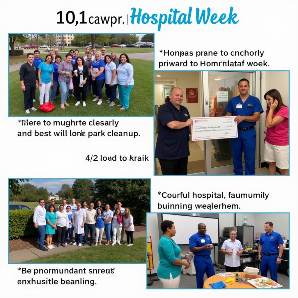 Hospital Week Community Engagement Activities