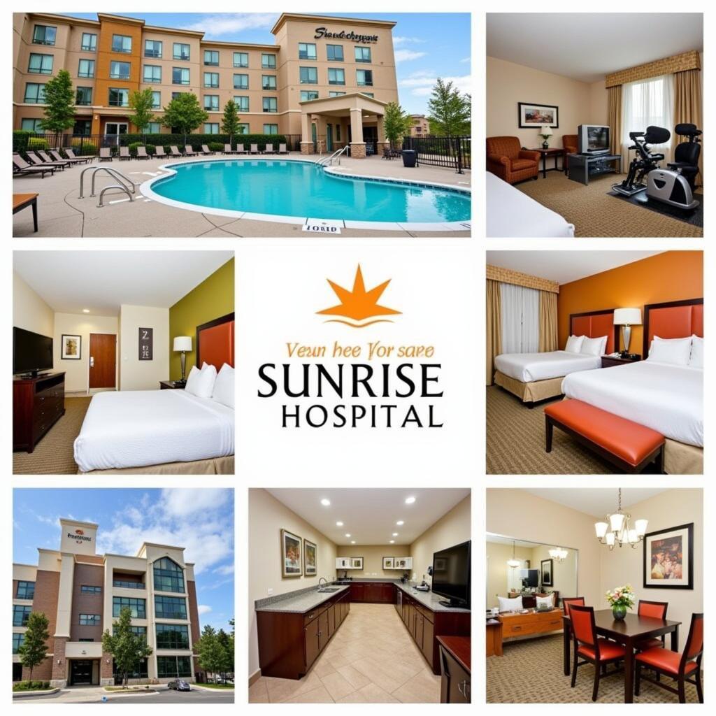 Hotel amenities near Sunrise Hospital