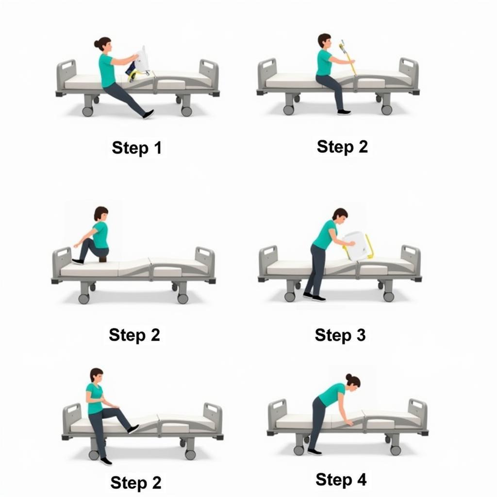 Invacare Hospital Bed Setup