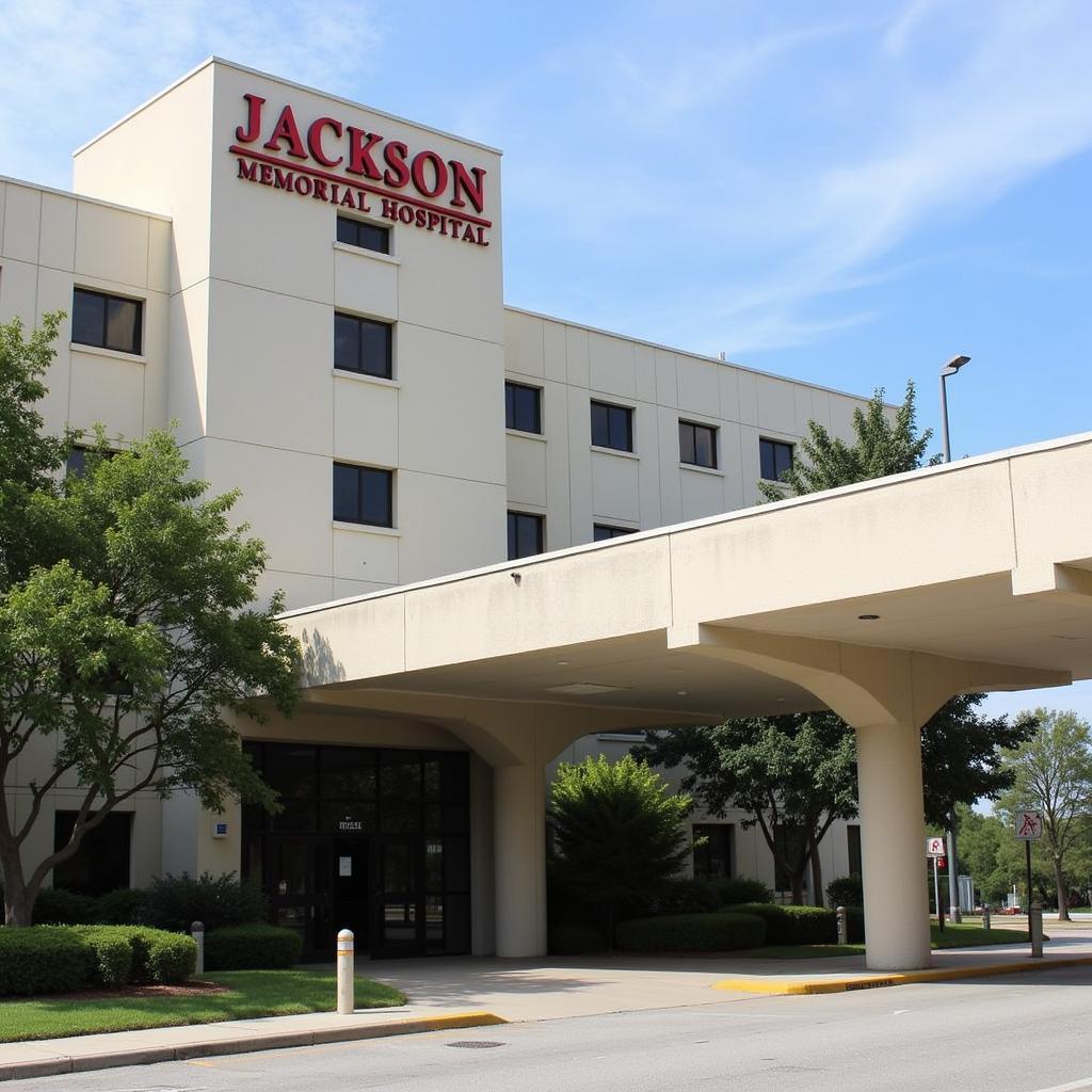 Jackson Memorial Hospital Exterior