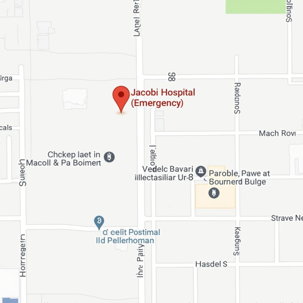 Jacobi Hospital Emergency Room Map Location