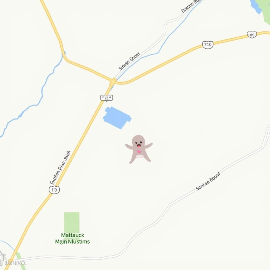 Map Showing Mattatuck Animal Hospital Location