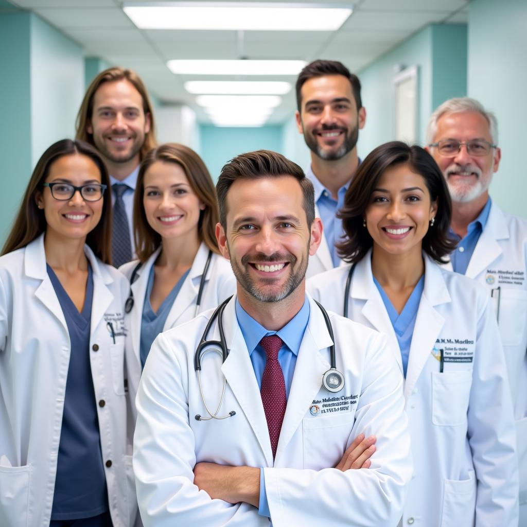 Medical specialists in Monticello hospital