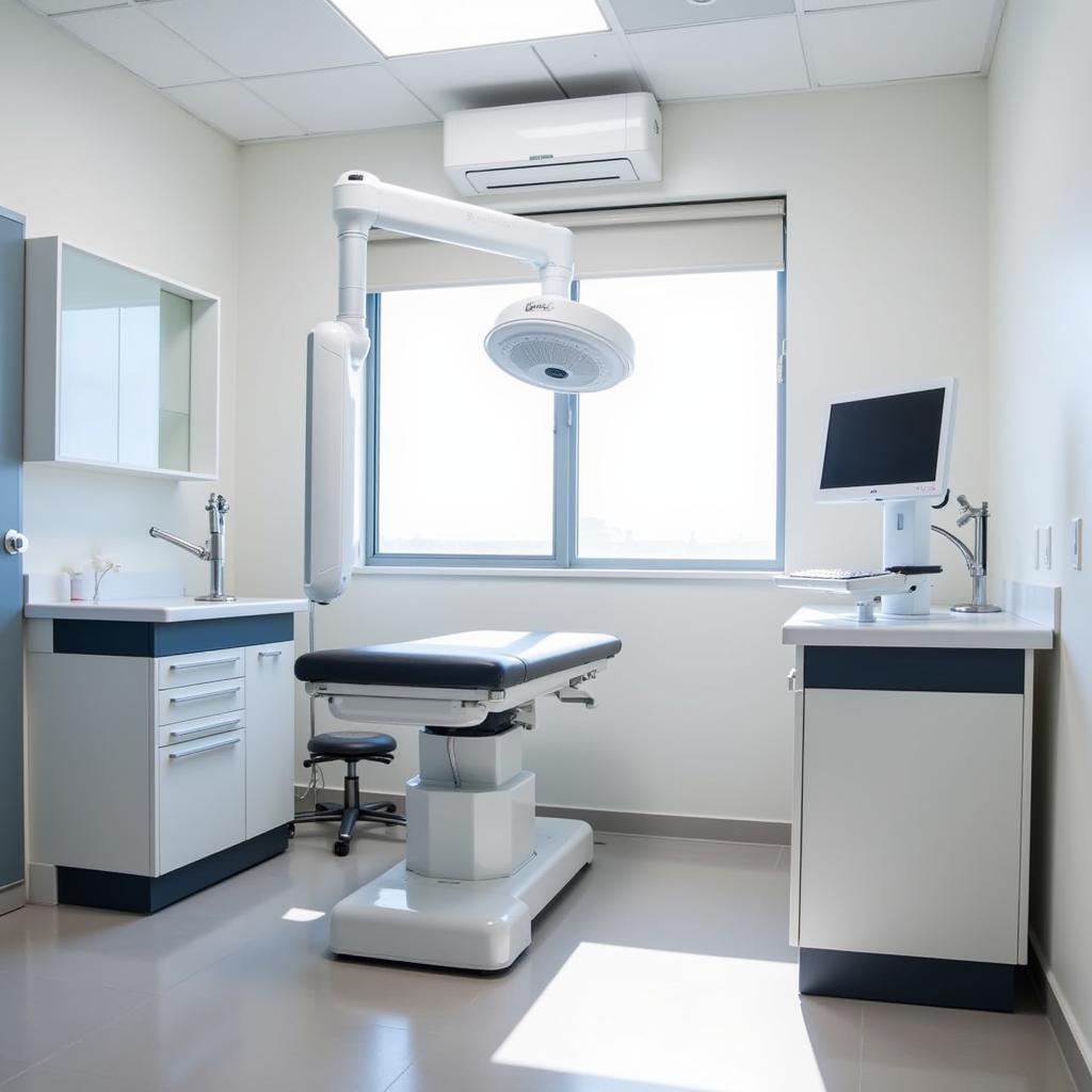 Well-equipped Veterinary Examination Room