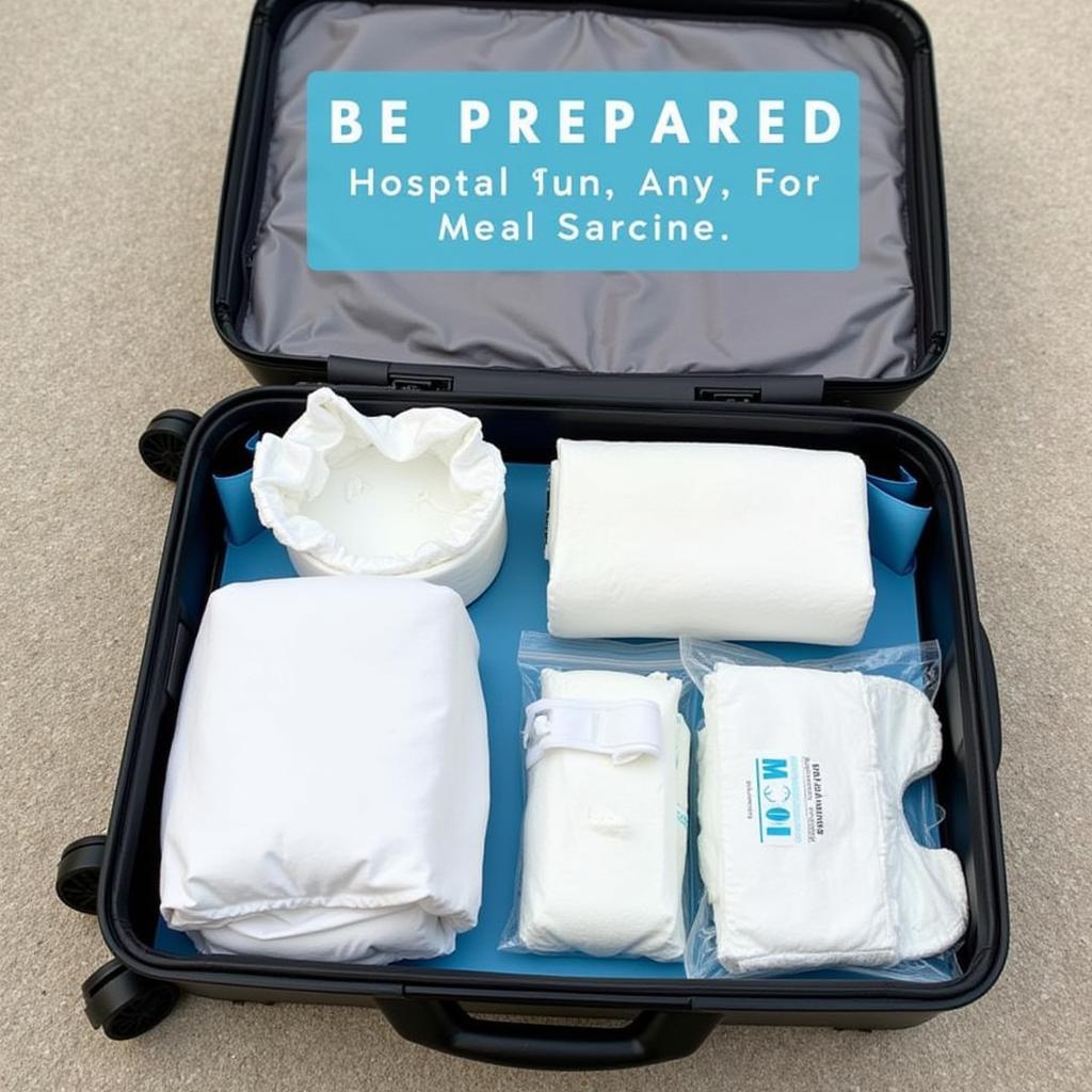 Packing Hospital Adult Diapers for Your Stay