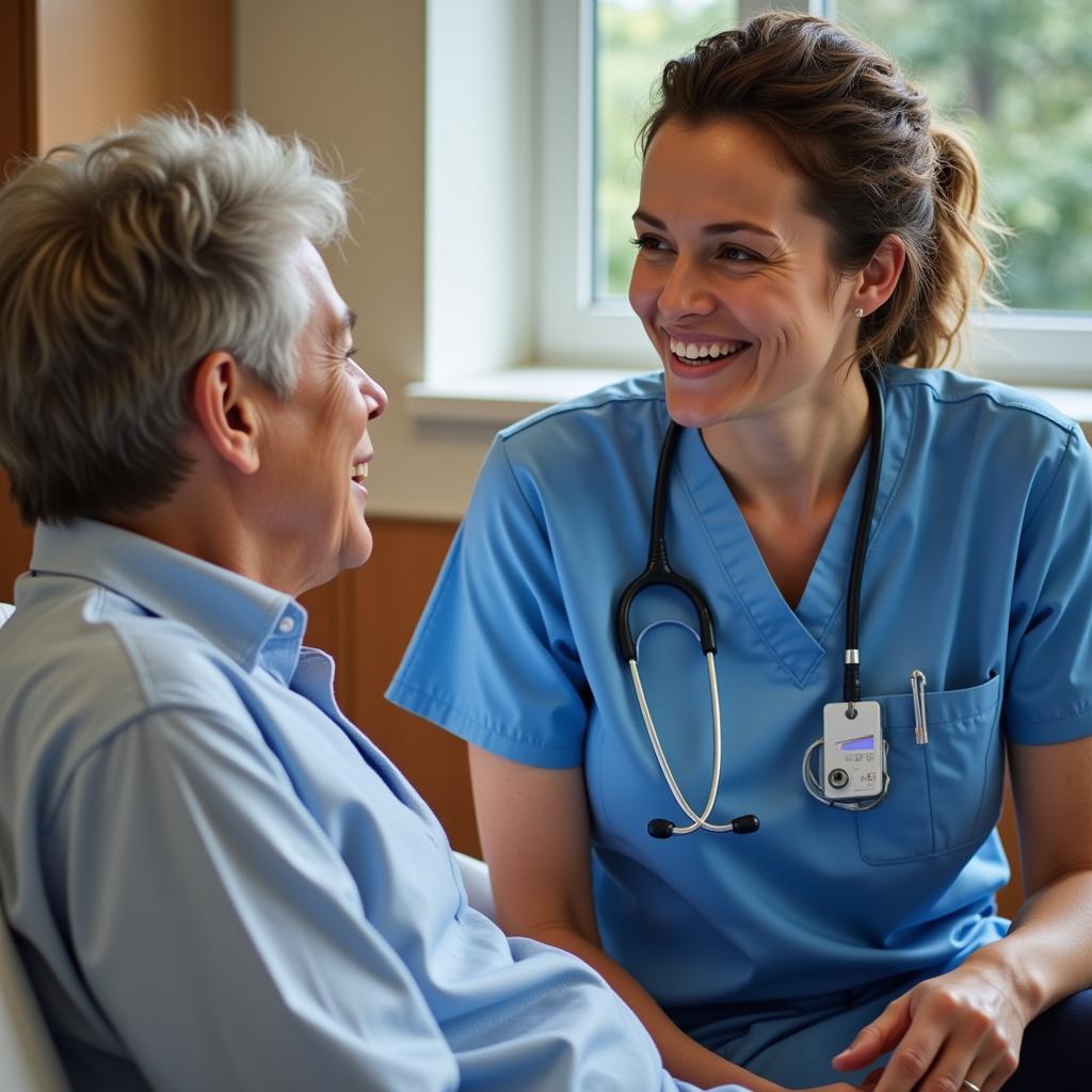 Patient-Centered Care with Hospital Staff