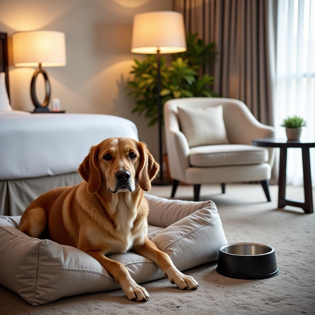 Pet-friendly hotels near Shriners Hospital Sacramento allow you to bring your furry companion.