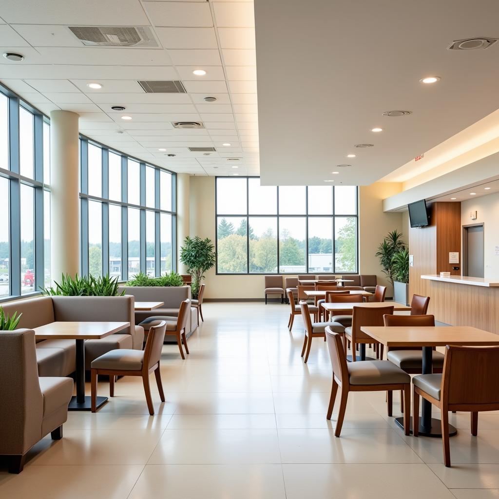 Riverside Hospital Cafeteria Dining Area