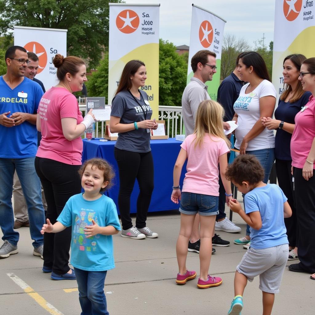 San Jose Hospital Community Outreach Event