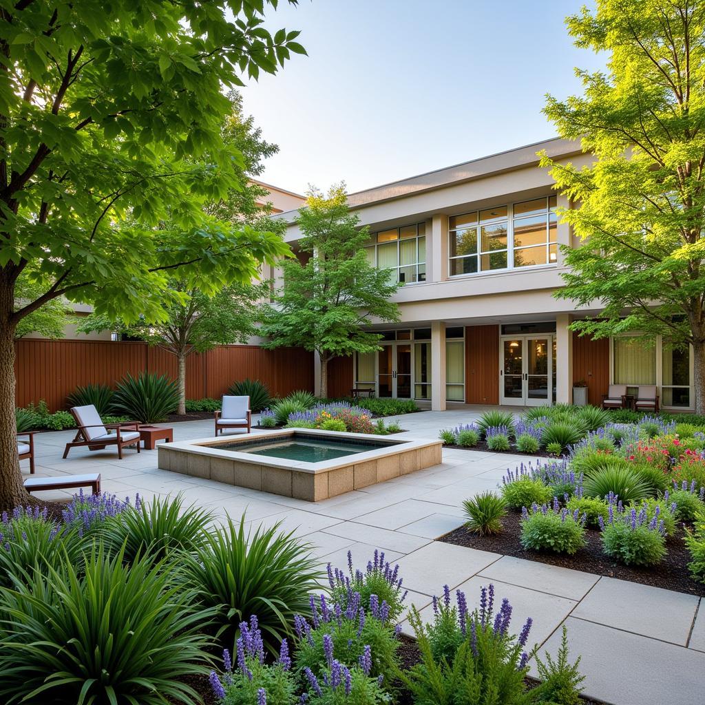 San Jose Hospital Healing Garden