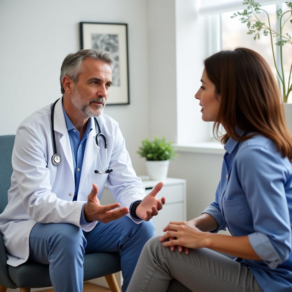 Patient Consultation at San Jose Hospital