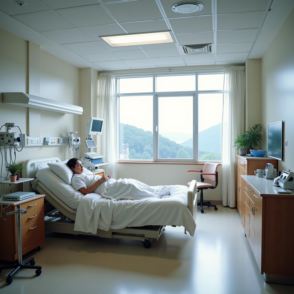 San Jose Hospital Patient Room