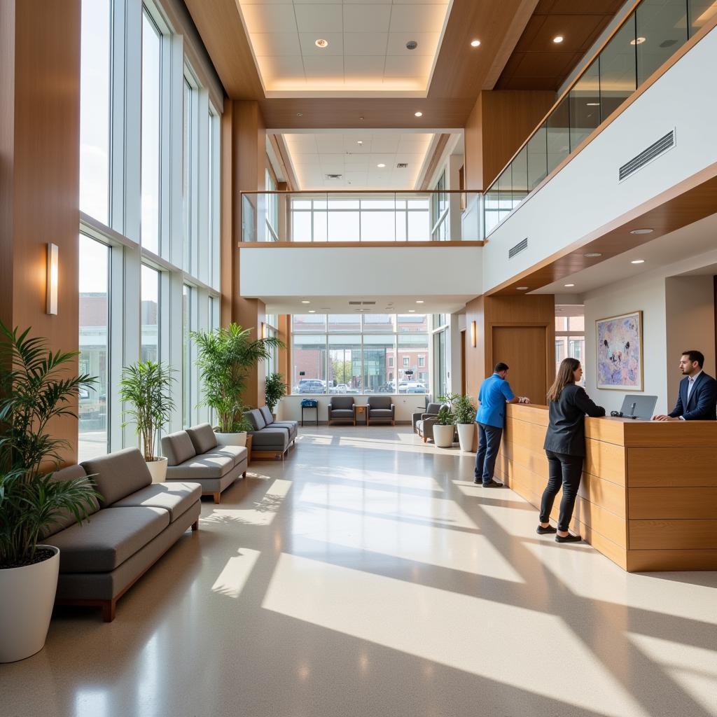 San Jose Hospital Reception Area