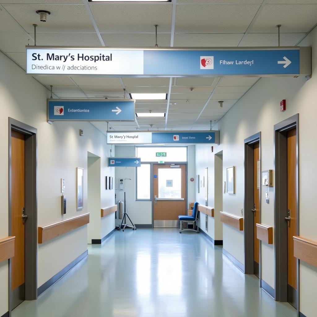 St. Mary's Hospital Interior Navigation