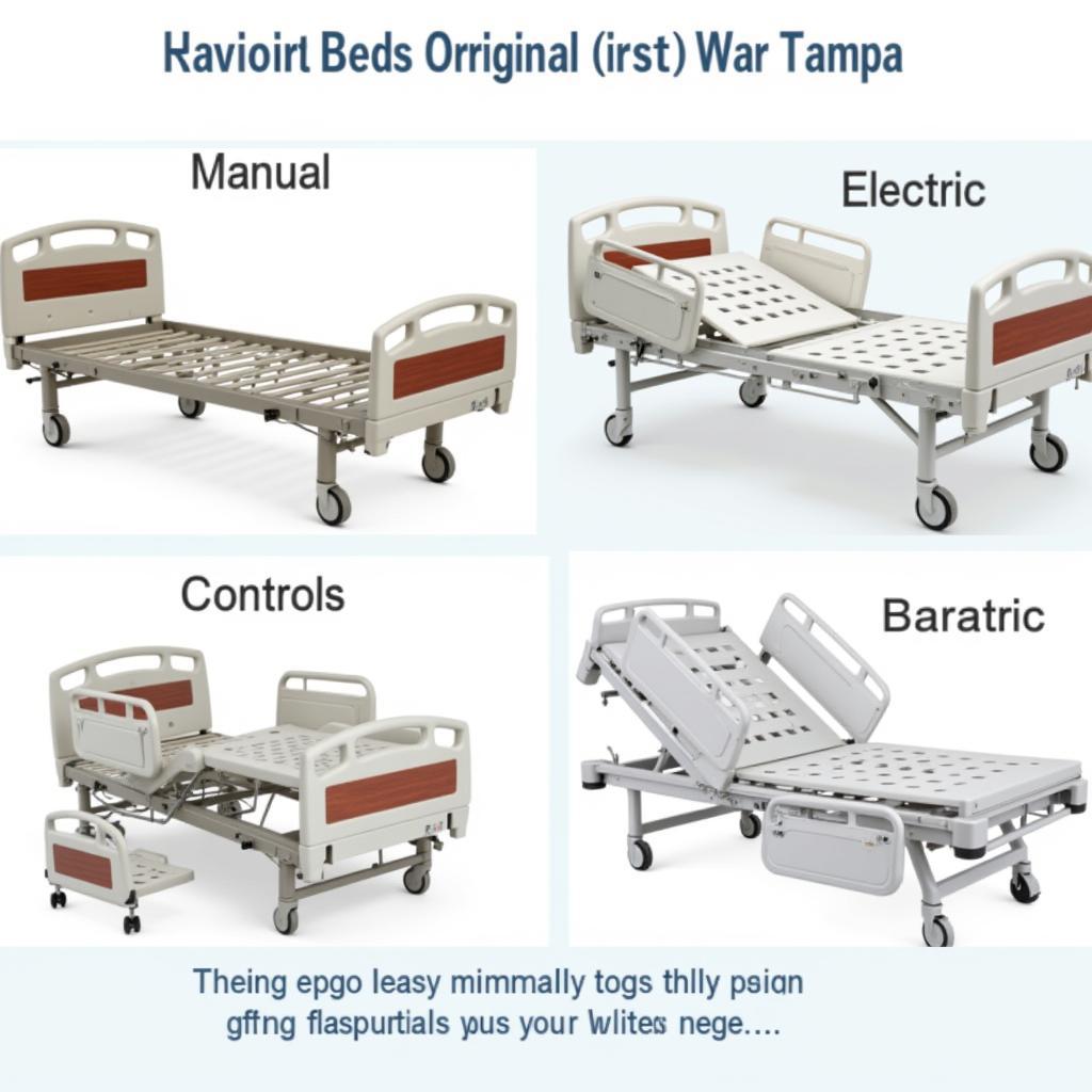 Types of Hospital Beds for Rent in Tampa