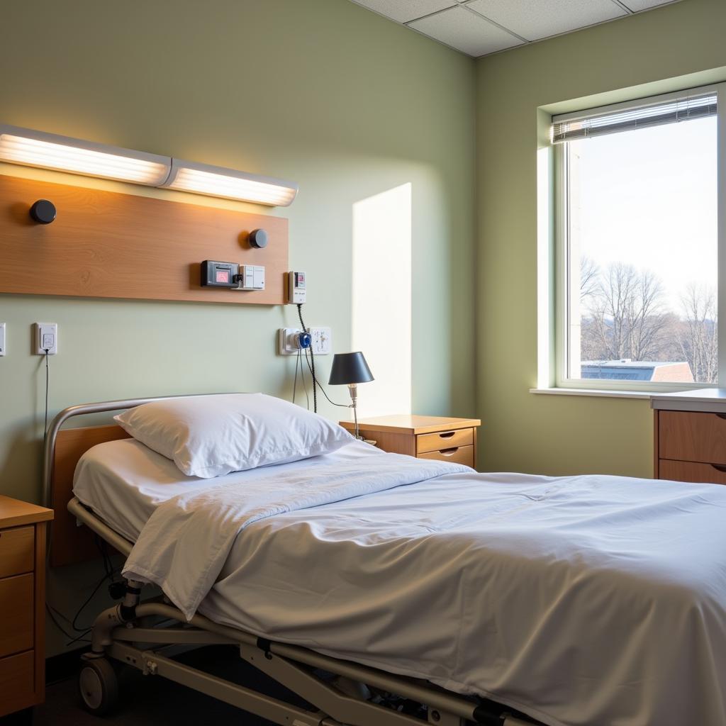 Uniontown Hospital Patient Room