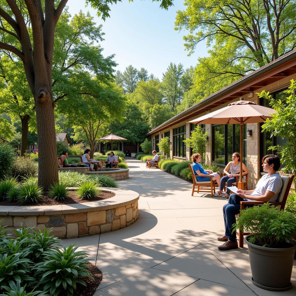 Valley Springs Behavioral Health Outdoor Spaces