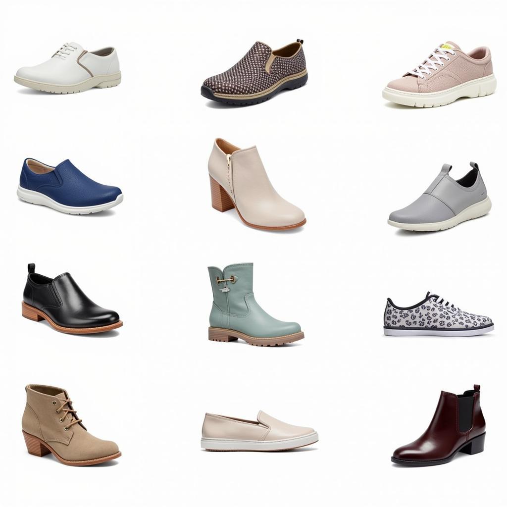 Various Styles of Women's Hospital Shoes