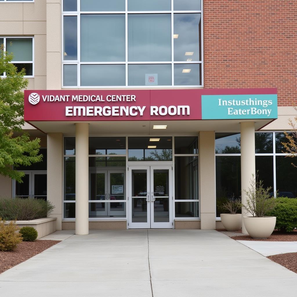 Vidant Medical Center Emergency Room