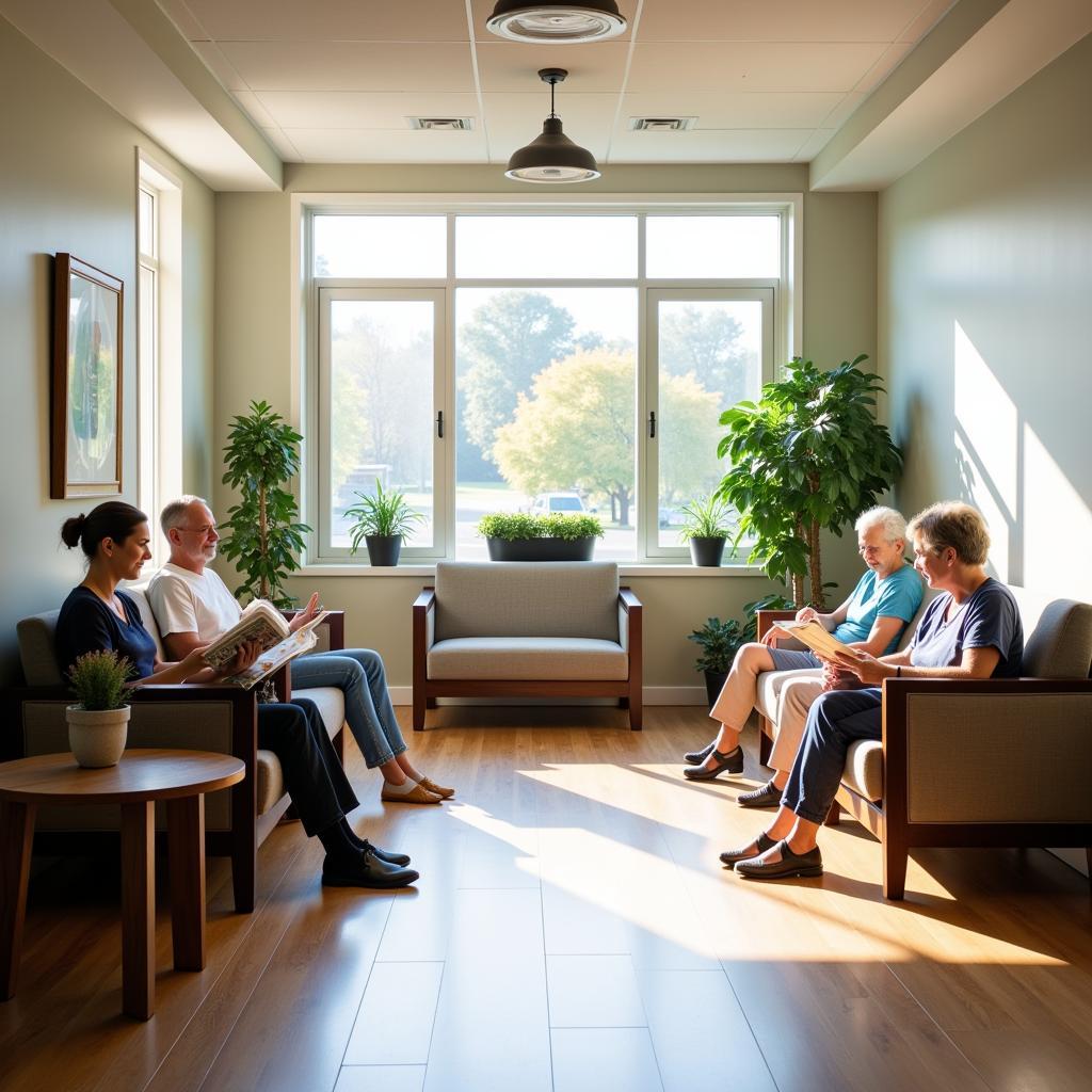 Comfortable Waiting Area at University Hospital