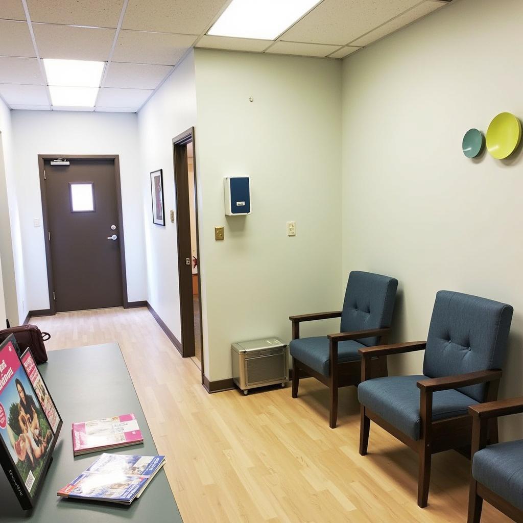 Comfortable Waiting Area at Wellsville Animal Hospital