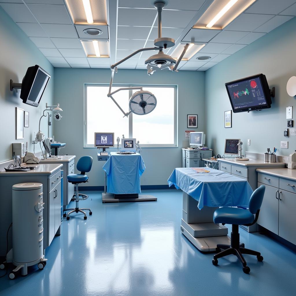 State-of-the-art surgical suite at Westwood Animal Hospital in Denver