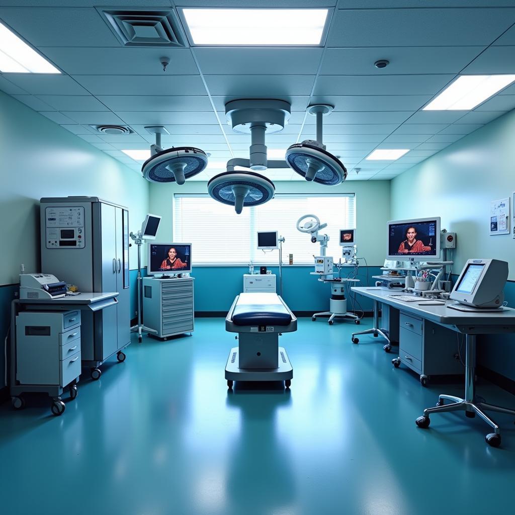 State-of-the-art operating room in a Wetumpka, Alabama hospital