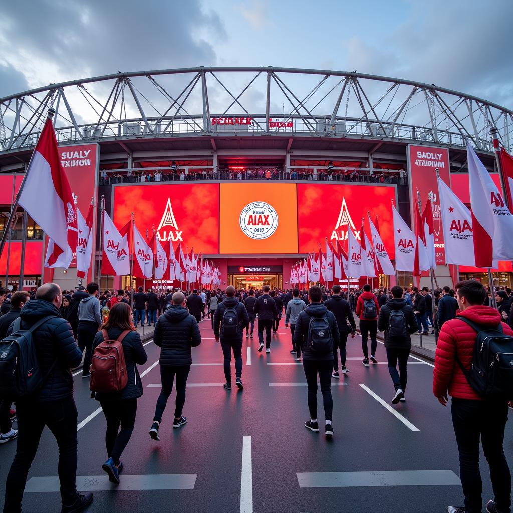 Ajax Stadium Exterior View