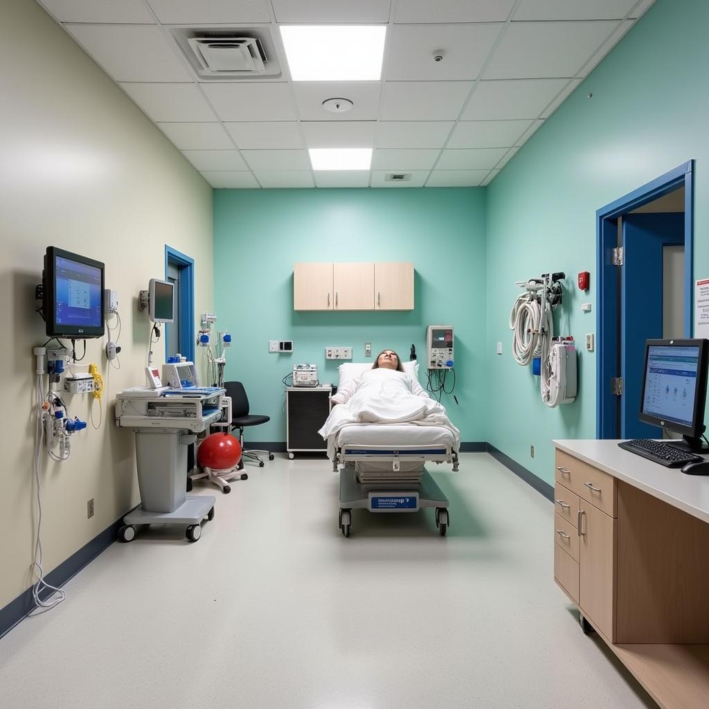 View of the emergency room at Baptist Neighborhood Hospital - Zarzamora