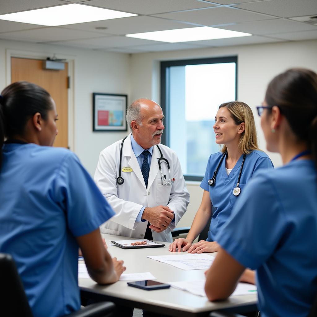 Bisberg Hospital Medical Team in Consultation