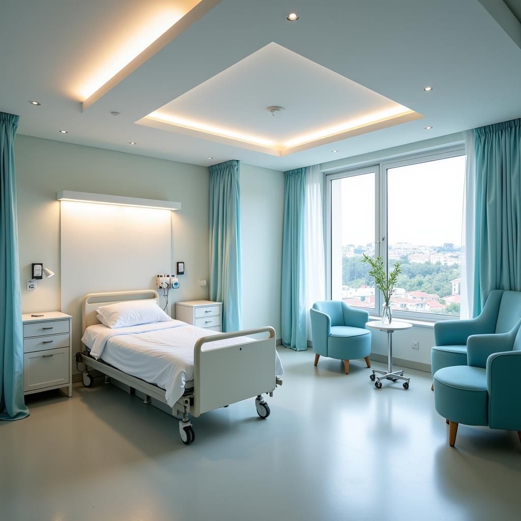 Comfortable and Modern Patient Room in Cannes