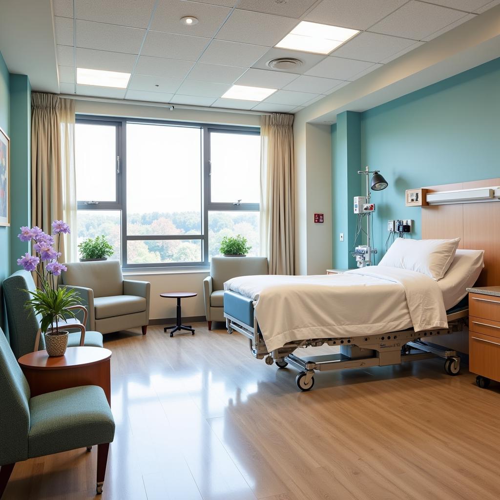 Comfortable and Modern Patient Rooms at Chi St. Joseph Health Madison Hospital