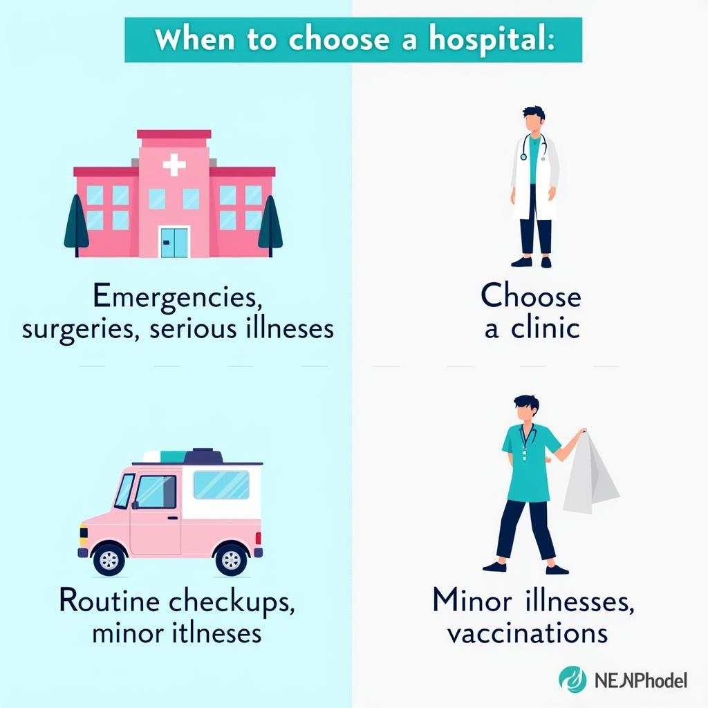 Choosing Between a Hospital or Clinic