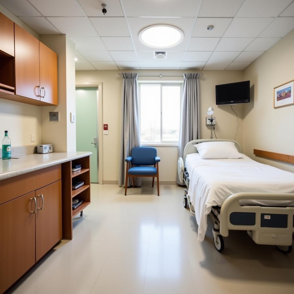 Contra Costa County Hospital Patient Room