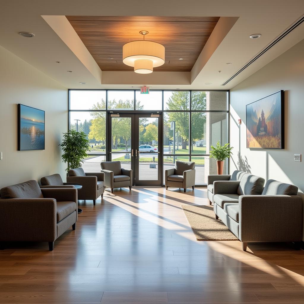 Deer Lodge Hospital Interior Waiting Area