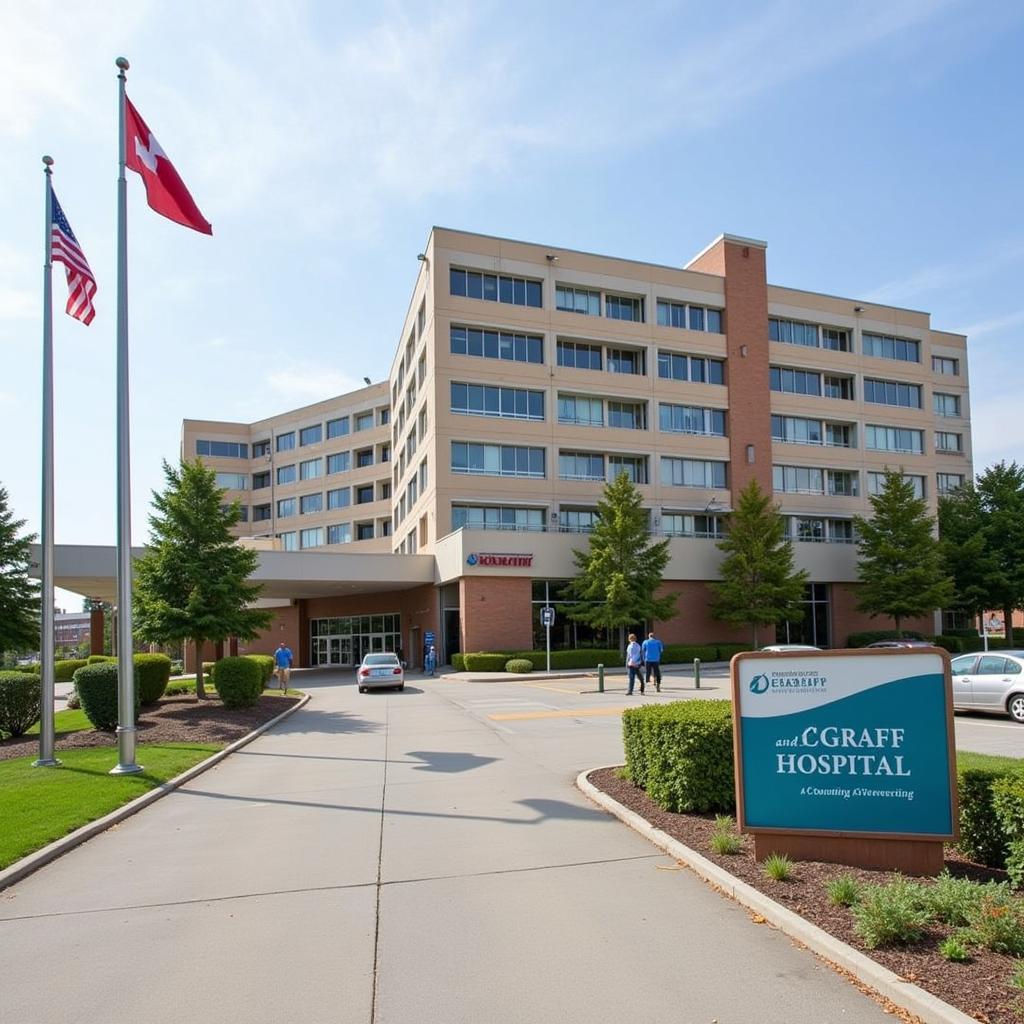 DeGraff Hospital Exterior