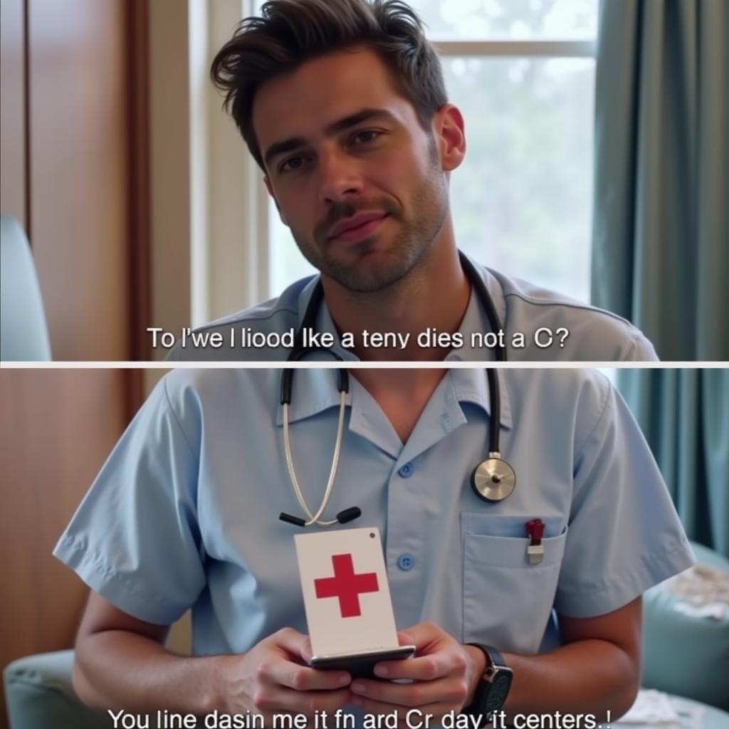 Fake Hospital GIFs in Online Communication