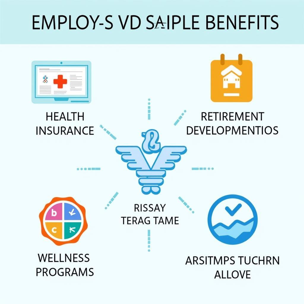 A visual representation of employee benefits offered at Fawcett Memorial Hospital